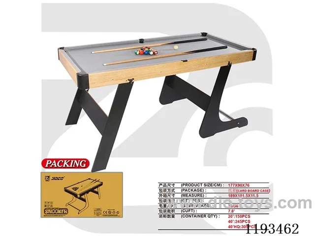 Folding Pool Table