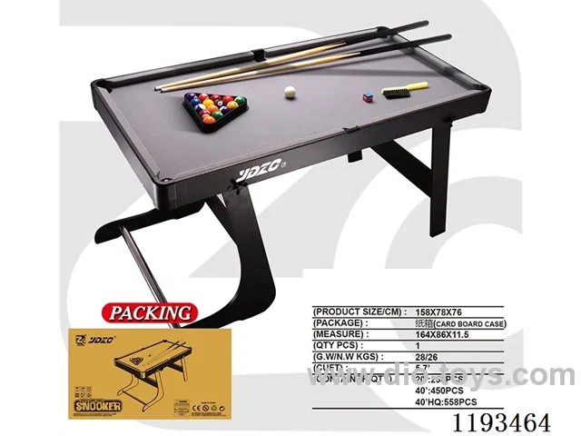 Folding Pool Table