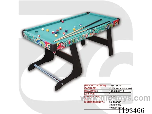Folding Pool Table