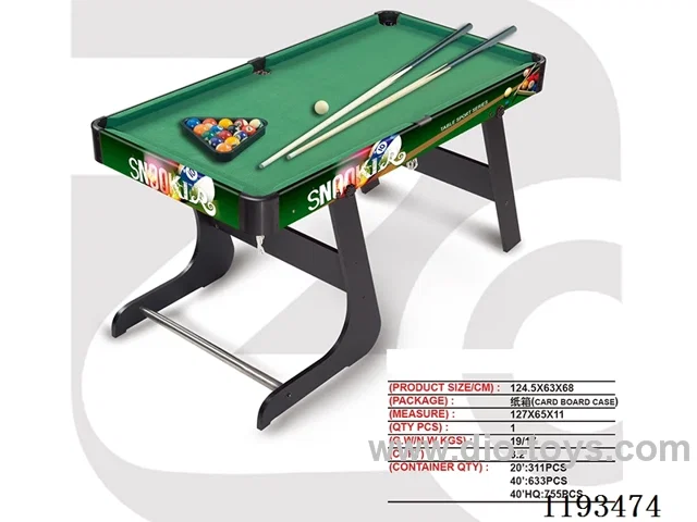 Folding Pool Table