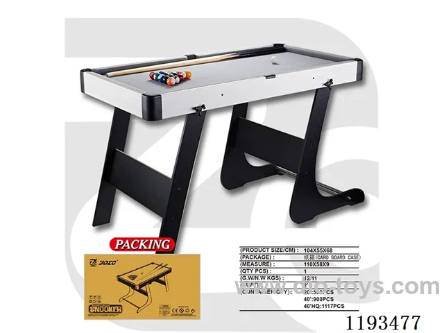 Folding Pool Table