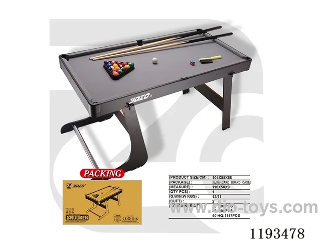 Folding Pool Table