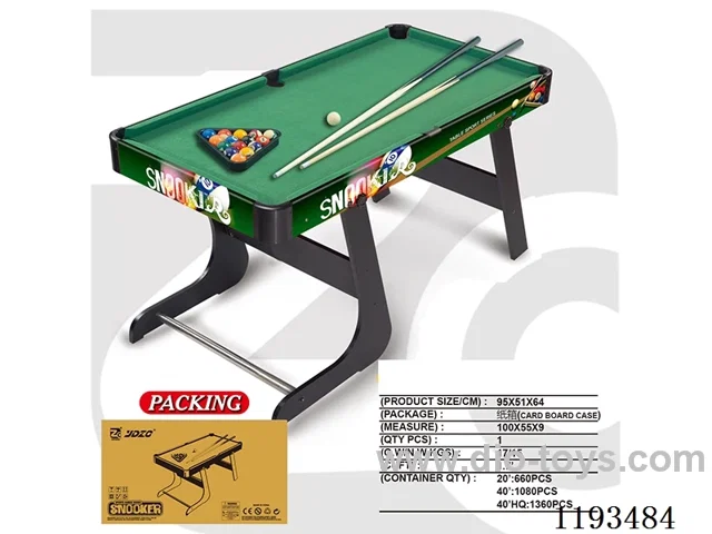 Folding Pool Table