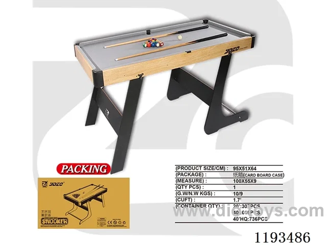 Folding Pool Table