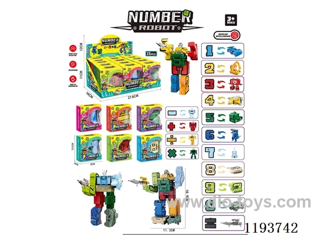 Digital Transformation 15PCS/BOX