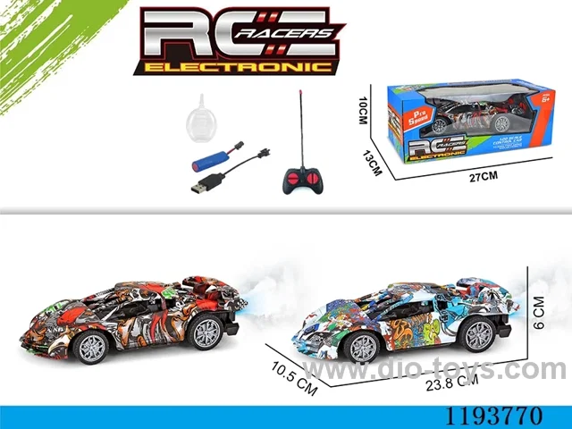 4ch rc car with spray