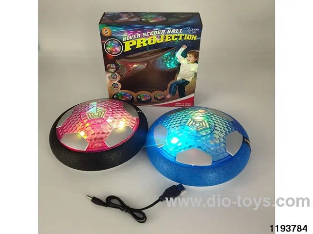 Rechargeable Projection Lights Music Levitation Football