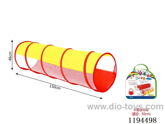 Red and Yellow Crawl Tunnels