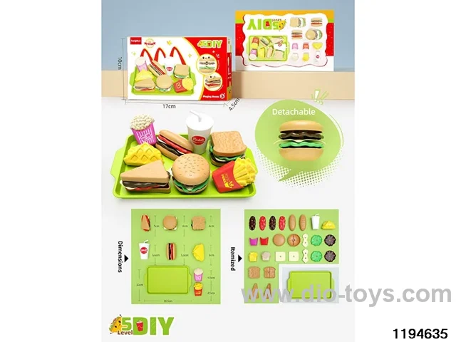 Hamburger toys