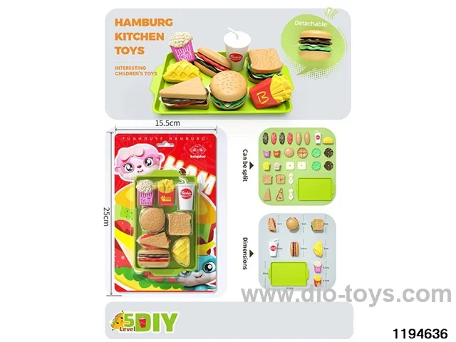 Hamburger toys