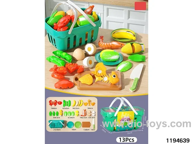 Fruit cutting toys