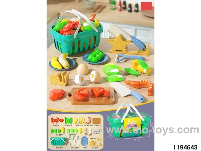 Fruit cutting toys