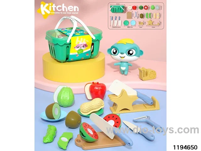 Fruit cutting toys