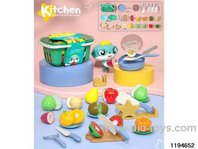 Fruit cutting toys
