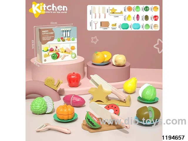 Fruit cutting toys