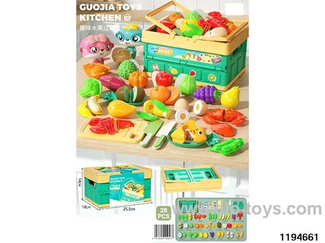 Fruit cutting toys