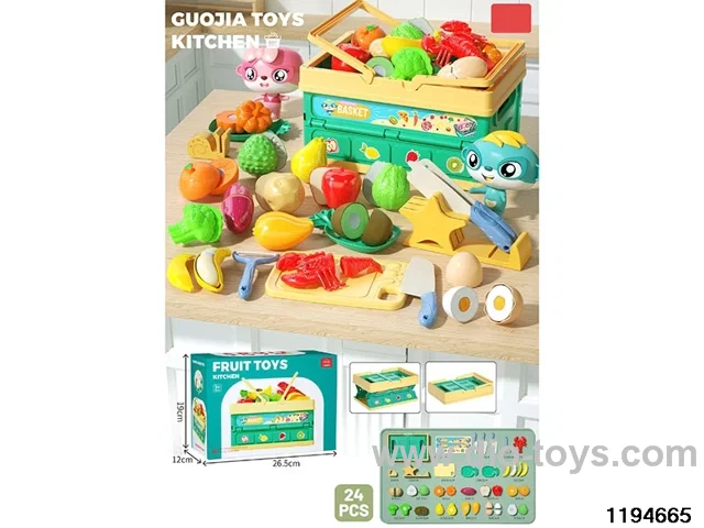 Fruit cutting toys