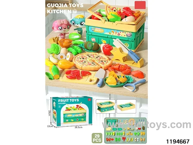 Fruit cutting toys