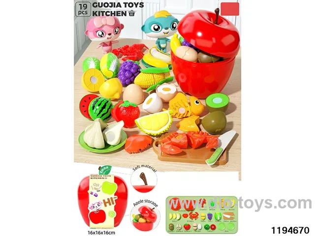 Fruit cutting toys
