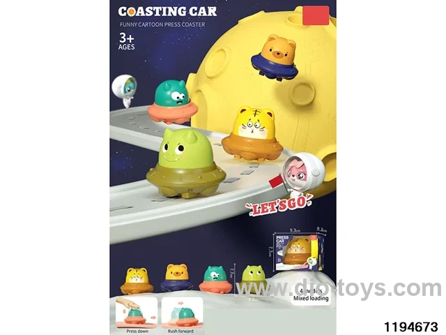 Pressing toy car