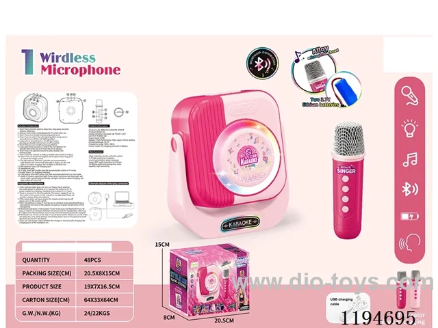 Bluetooth Wireless Lights Music Single Microphone Sound Kit