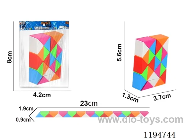 24 Sections Colorful Rope Ruler