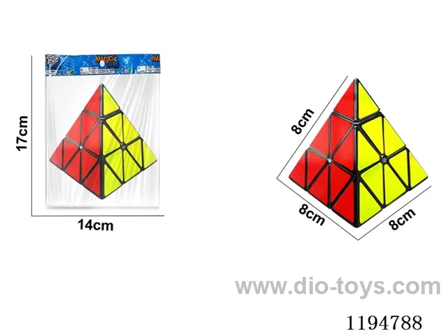 8CM Third Order Pyramid Cube