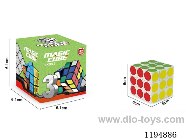 6CM Dot Three Steps Rubik's Cube