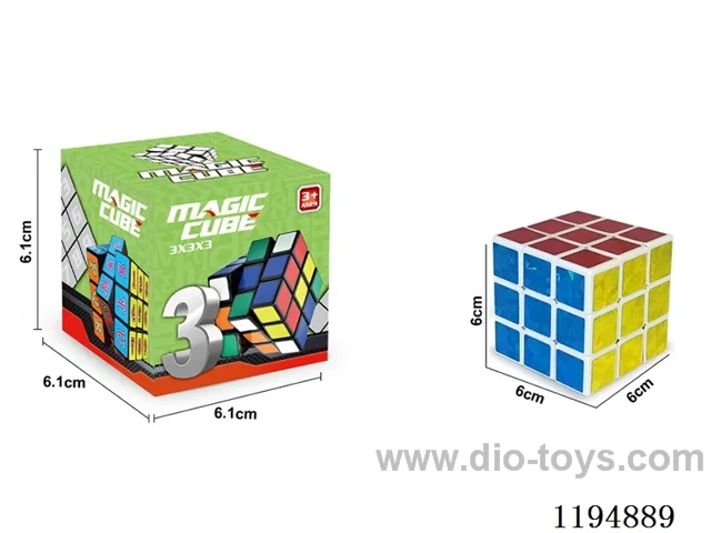 6CM Laser Three Steps Rubik's Cube