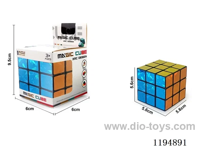 5.6CM Rounded Corner Laser 3rd Order Rubik's Cube