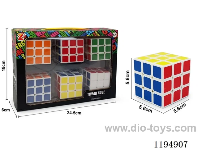 5.6CM Rounded Corner Heat Transfer Rubik's Cube