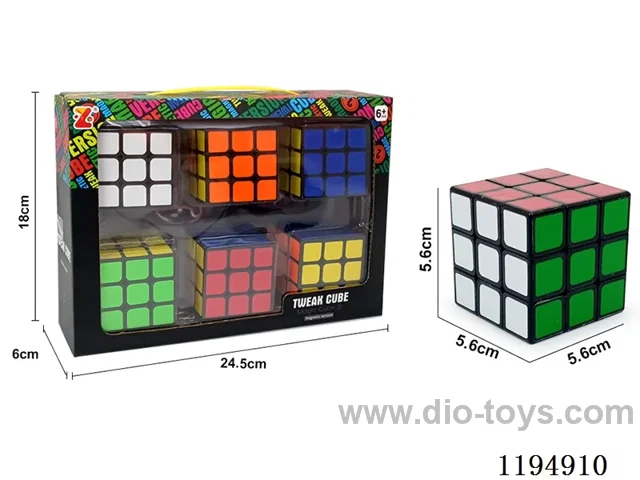 5.6CM rounded corner PE 3rd order Rubik's Cube