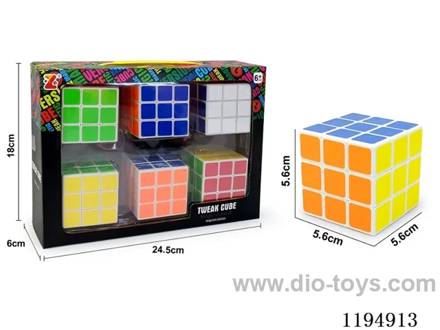 5.6CM Right Angle PE 3rd Order Rubik's Cube