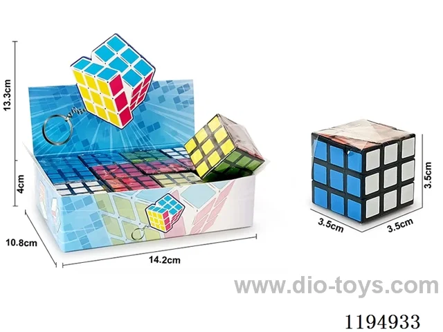 3.5CM Stickers Third Order Rubik's Cube