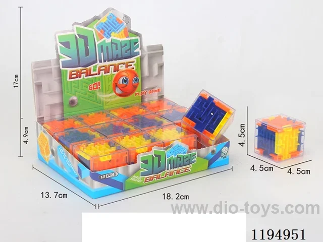 4.5CM Colorful Ball Maze