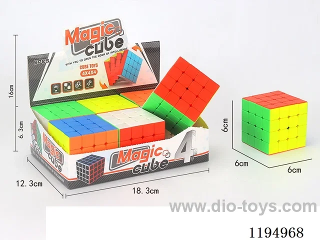 6.0CM Solid Color Fourth Order Rubik's Cube