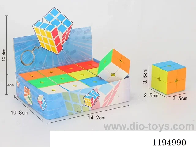 3.5CM solid color 2nd order Rubik's Cube