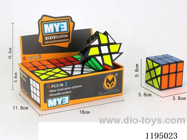 Fenghuolun Black Sticker Cube