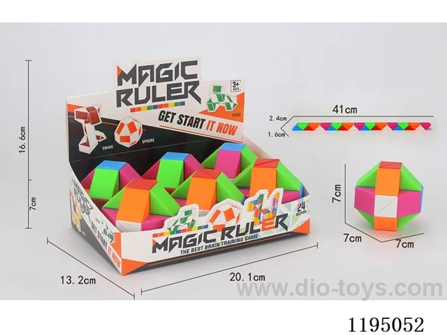 24 Colorful Magic Ruler Spheres