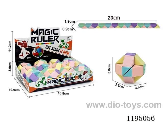 24 Macaron Ruler Balls