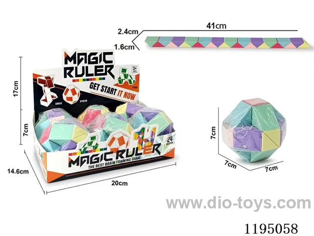 24 Macaron Ruler Balls