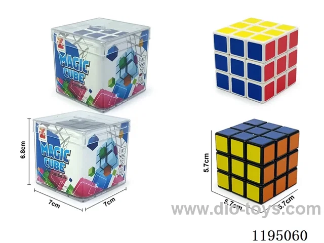 5.7CM Thermal Transfer Full Closed Third Order Rubik's Cube
