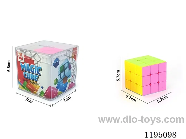 5.7CM Candy Color Closed Third Order Rubik's Cube