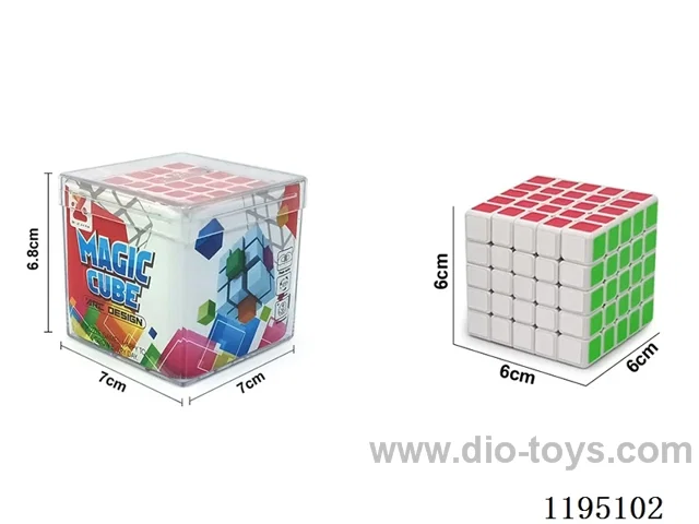 6.0 Fifth Order White Sticker Cube