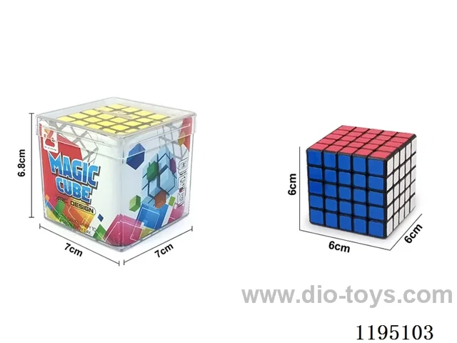 6.0 Fifth Order Black Sticker Cube