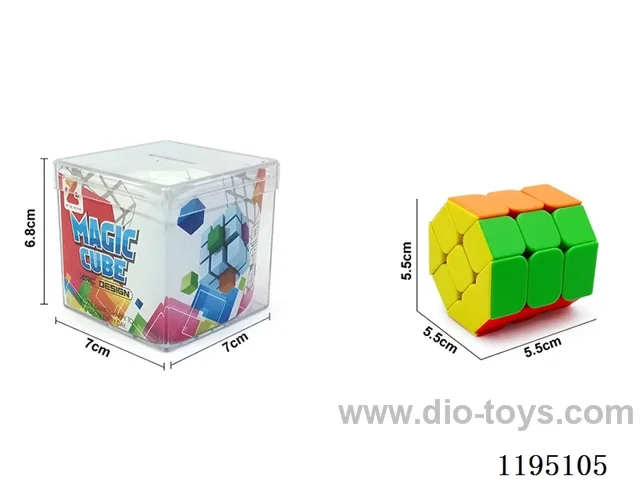 Solid Octagonal Cylindrical Third Order Rubik's Cube