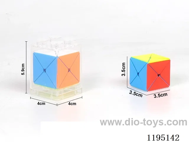 3.5CM solid color 8-axis Rubik's Cube