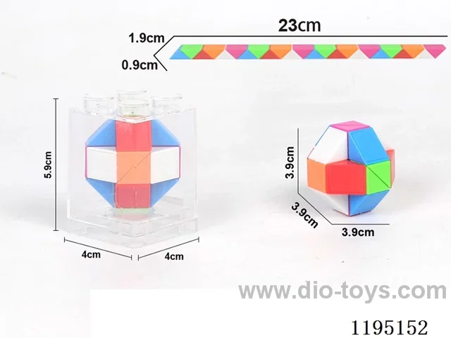 24 Sections Colorful Rope Ruler