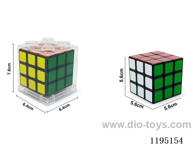 5.6CM rounded corner heat transfer third order Rubik's Cube