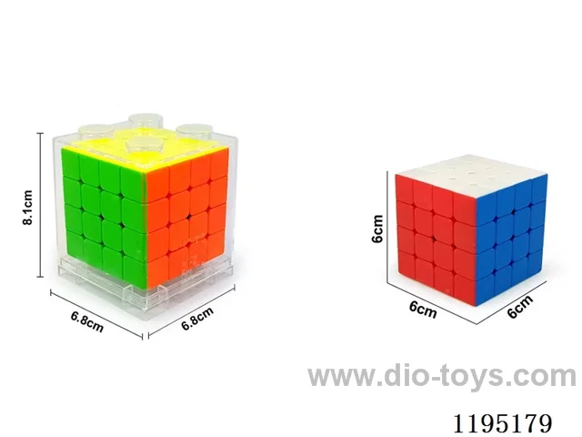 6.0 Fourth Order Solid Color Rubik's Cube